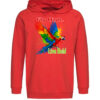 T-Shirt or Hoodie "Fly High, Live Bold" – Vibrant Parrot Design - Image 10