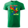 T-Shirt or Hoodie "Fly High, Live Bold" – Vibrant Parrot Design - Image 7