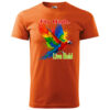 T-Shirt or Hoodie "Fly High, Live Bold" – Vibrant Parrot Design - Image 9