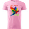 T-Shirt or Hoodie "Fly High, Live Bold" – Vibrant Parrot Design - Image 6