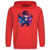 T-Shirt or Hoodie "Heroic Anime Warrior" – Unleash Your Inner Power in Style – Bild 5