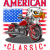 T-Shirt or Hoodie "American Classic" – Perfect for Motorcycle Enthusiasts - Image 13