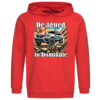 T-Shirt or Hoodie "Designed to Dominate" – Dynamic SUV Graphic for Car Enthusiasts - Image 9