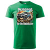 T-Shirt or Hoodie "Designed to Dominate" – Dynamic SUV Graphic for Car Enthusiasts - Image 5