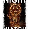 T-Shirt and Hoodie "Night Watch" – Fierce Tiger Design - Image 14