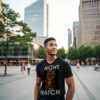T-Shirt and Hoodie "Night Watch" – Fierce Tiger Design - Image 4