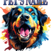 T-Shirt or Hoodie "Personalized Pet Portrait" – Customizable Dog Lover Apparel - Image 13