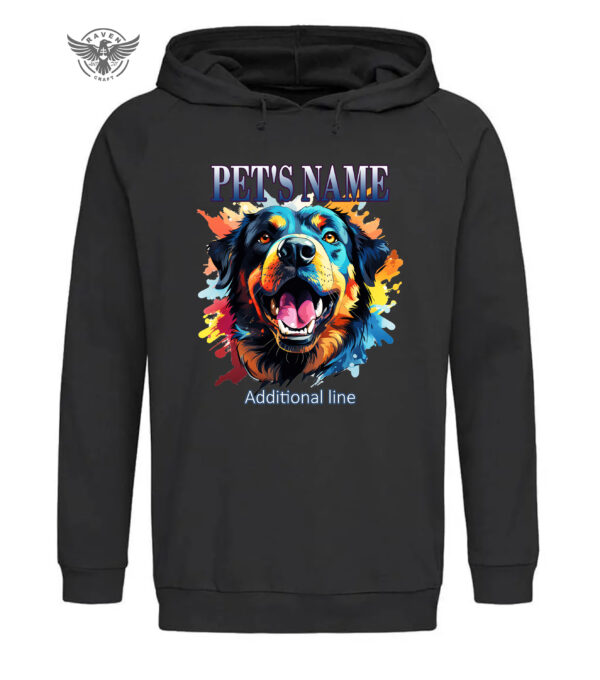 T-Shirt or Hoodie "Personalized Pet Portrait" – Customizable Dog Lover Apparel - Image 12