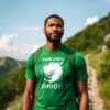 T-Shirt or Hoodie "Born from Chaos" – Bold Design for Adventurers – Bild 3