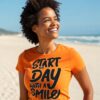 T-Shirt or Hoodie "Start the Day with a Smile" – Brighten Every Morning - Image 2