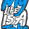 T-Shirt or Hoodie "My Life Is A Joke" – Bold Humor Statement for Everyday Style - immagine 12