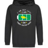 T-Shirt or Hoodie "I Am Not Lazy, I Am on Power Saving Mode" – Fun and Witty Design – Bild 11