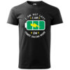 T-Shirt or Hoodie "I Am Not Lazy, I Am on Power Saving Mode" – Fun and Witty Design – Bild 8