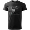 T-Shirt or Hoodie "Relationship Status – Waiting for a Miracle" – Funny and Relatable Print – Bild 8