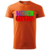T-Shirt or Hoodie "Never Give Up – Stay Strong" – Motivational Activewear - Image 6