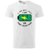 T-Shirt or Hoodie "I Am Not Lazy, I Am on Power Saving Mode" – Fun and Witty Design – Bild 3