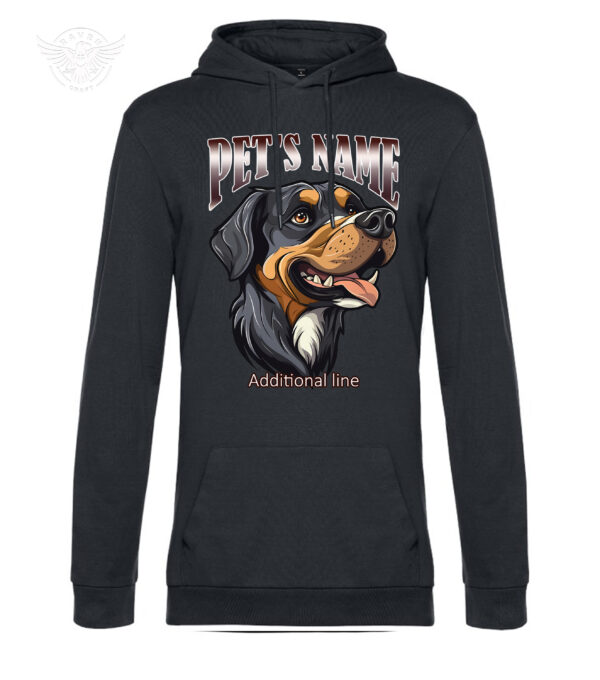 Customized Pet Portrait T-Shirt & Hoodie – Personalize with Your Pet’s Name! - immagine 16