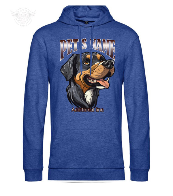 Customized Pet Portrait T-Shirt & Hoodie – Personalize with Your Pet’s Name! - Image 15