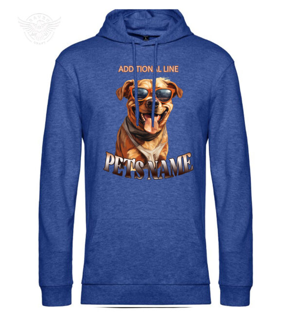 Personalized Pet T-Shirt & Hoodie – Cool Dog with Sunglasses - obrazek 15