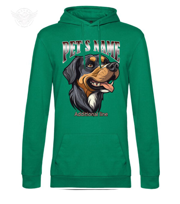 Customized Pet Portrait T-Shirt & Hoodie – Personalize with Your Pet’s Name! – Image 14