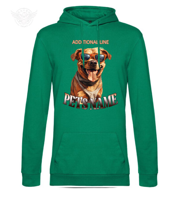 Personalized Pet T-Shirt & Hoodie – Cool Dog with Sunglasses - obrazek 14