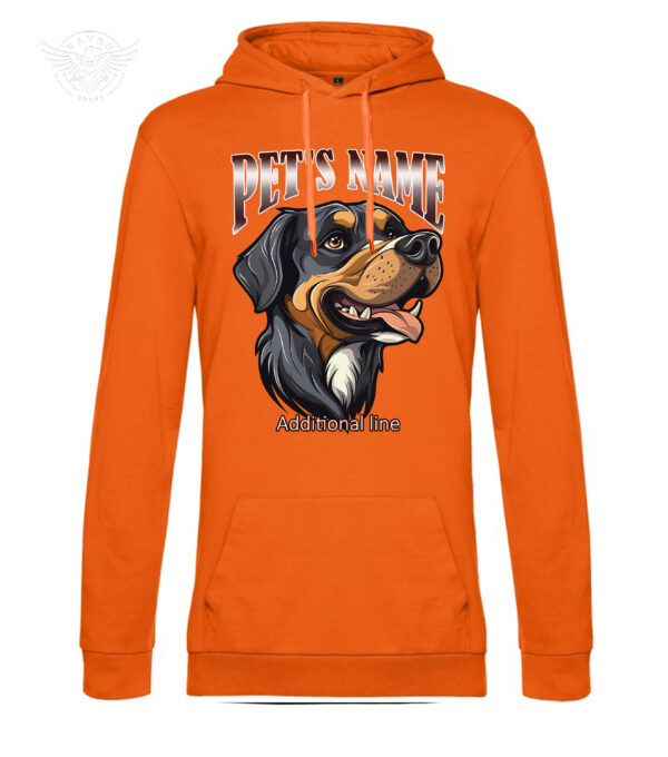 Customized Pet Portrait T-Shirt & Hoodie – Personalize with Your Pet’s Name! – Bild 13