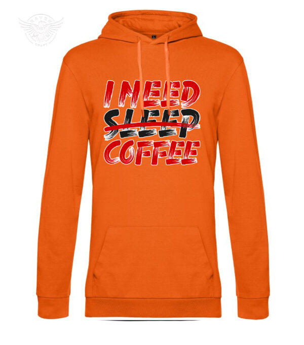 T-Shirt or Hoodie "I Need Coffee" – Fun Apparel for Coffee Enthusiasts - immagine 13