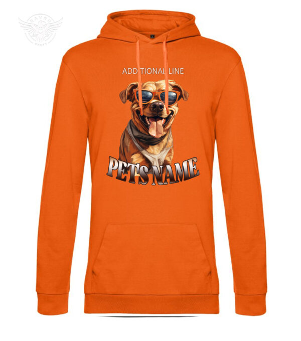 Personalized Pet T-Shirt & Hoodie – Cool Dog with Sunglasses - obrazek 13