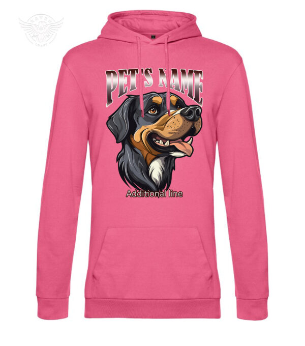 Customized Pet Portrait T-Shirt & Hoodie – Personalize with Your Pet’s Name! – Image 12