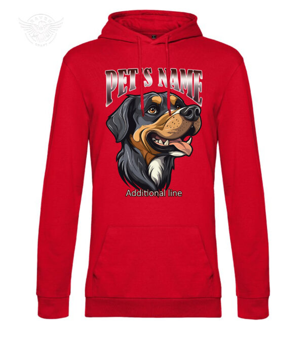 Customized Pet Portrait T-Shirt & Hoodie – Personalize with Your Pet’s Name! - Image 11