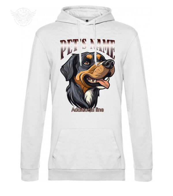 Customized Pet Portrait T-Shirt & Hoodie – Personalize with Your Pet’s Name! – Image 10