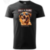 Personalized Pet Portrait T-Shirt & Hoodie – Cool Dog with Sunglasses – Bild 10