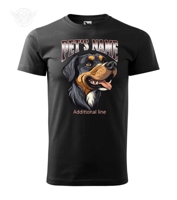 Customized Pet Portrait T-Shirt & Hoodie – Personalize with Your Pet’s Name! - Image 9