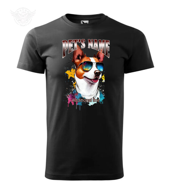 Personalized Pet Portrait T-Shirt & Hoodie – Cool Watercolor Style - Image 9