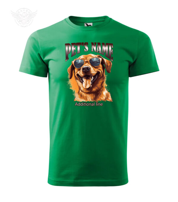 Personalized Pet Portrait T-Shirt & Hoodie – Cool Dog with Sunglasses - immagine 8