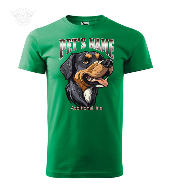 Customized Pet Portrait T-Shirt & Hoodie – Personalize with Your Pet’s Name! – Image 7