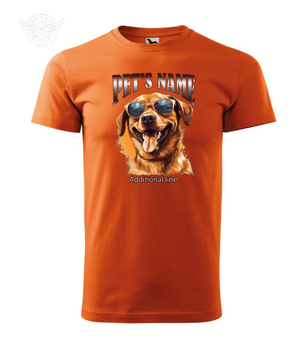 Personalized Pet Portrait T-Shirt & Hoodie – Cool Dog with Sunglasses - obrazek 7