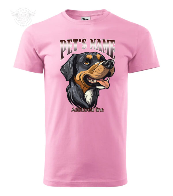 Customized Pet Portrait T-Shirt & Hoodie – Personalize with Your Pet’s Name! – Image 6