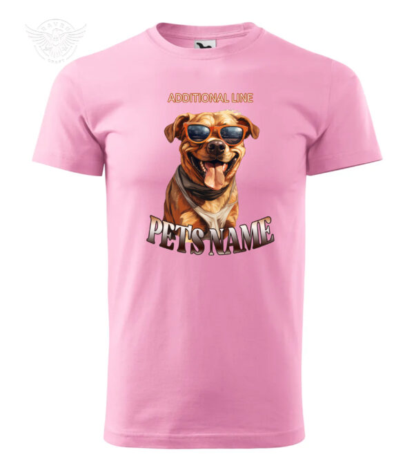 Personalized Pet T-Shirt & Hoodie – Cool Dog with Sunglasses – Bild 6