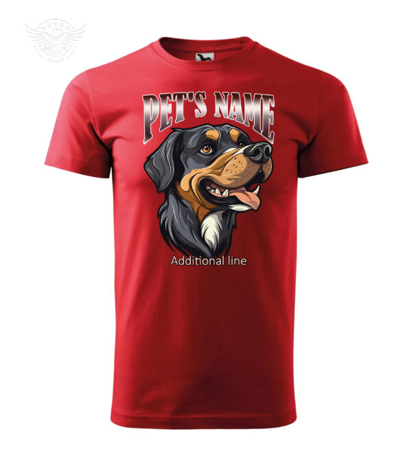 Customized Pet Portrait T-Shirt & Hoodie – Personalize with Your Pet’s Name! – Image 5