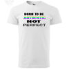"Born To Be Authentic, Not Perfect" Inspirational T-Shirt & Hoodie - Image 4