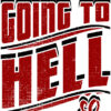 "No One Is Going to Hell, So Cheer Up" – Funny Statement T-Shirt & Hoodie – Bild 2