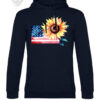 T-Shirt or Hoodie "Sunflower & Flag" – A Tribute to Freedom and Nature - obrazek 17