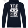 T-Shirt or Hoodie "EARTH SUCKS" – Bold Statement with UFO Design – Bild 14