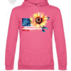 T-Shirt or Hoodie "Sunflower & Flag" – A Tribute to Freedom and Nature - obrazek 14