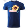 T-Shirt or Hoodie "Sunflower & Flag" – A Tribute to Freedom and Nature - obrazek 9