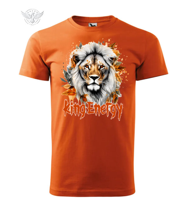 T-Shirt or Hoodie "King Energy" – Majestic Lion Design for Bold Personalities - Image 7
