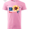 T-Shirt or Hoodie "Sunflower & Flag" – A Tribute to Freedom and Nature - obrazek 6