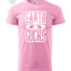 T-Shirt or Hoodie "EARTH SUCKS" – Bold Statement with UFO Design – Bild 5