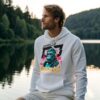 Maglietta e felpa con cappuccio “Unleash the Beat” - DJ Gorilla Music Vibes - immagine 5